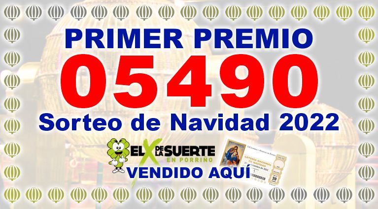 Premio Lotería de Navidad 2022